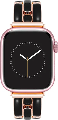 Vista 8 de Pulsera de moda Anne Klein para Apple Watch, segura, ajustable, correa de repuesto para Apple Watch, se adapta a la mayoría de muñecas