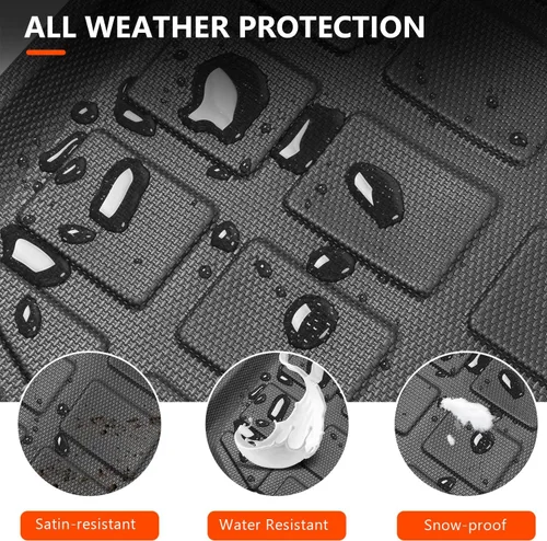 Vista 6 de powoq Alfombrilla de maletero compatible con Nissan Rogue 2014-2020 Alfombrilla de carga Forro de carga Forro de maletero Repuesto para Nissan Rogue