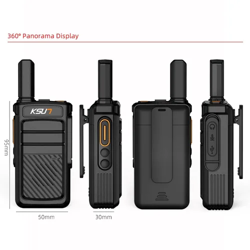 Vista 9 de KSUN - Intercomunicador inalámbrico para el hogar, batería recargable Raido bidireccional de 5000 pies, 3000 mAh, ideal para intercomunicadores
