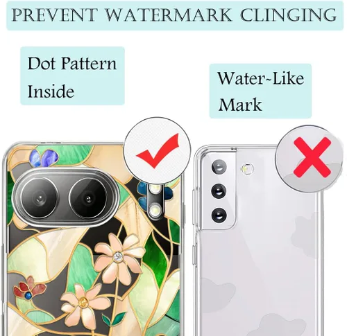 Vista 9 de Unov Case Designed for OnePlus Nord 4 5G, Crystal Clear Phone Case with [Anti-Slip Embossed Pattern], Shockproof Slim Protective