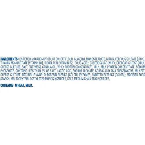 Vista 2 de Kraft Tazas de macarrones y queso cheddar blanco de lujo, fáciles de microondas (paquete de 4 unidades, tazas de 2.39 onzas)
