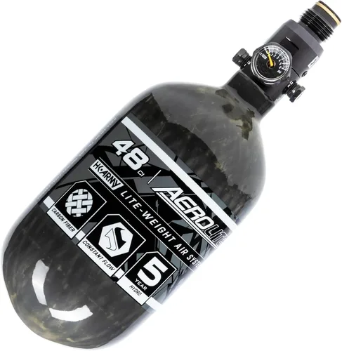 Vista 15 de HK Army Aerolite de fibra de carbono HPA Sistema de tanque de aire comprimido para paintball