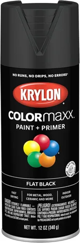Vista 15 de Krylon K05554007 COLORmaxx Pintura en aerosol y base para uso en interiores y exteriores, color almendra satinada, 12 onzas (paquete de 1)