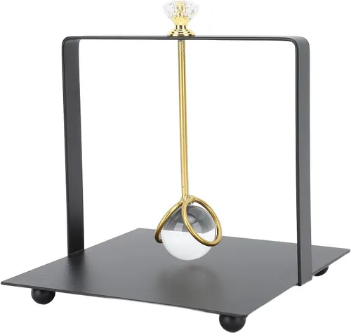 Vista 8 de Servilletero para mesa, servilletero de metal con asa de elevación, elegante dispensador de servilletas de papel cuadrado, moderno servilletero