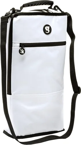 Vista 2 de geckobrands Verticool Cooler - Bolsa térmica suave portátil aislada con correa ajustable para el hombro, capacidad para 9 latas o 2 botellas