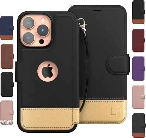 Vista 16 de LUPA Legacy Funda tipo cartera compatible con iPhone 13 Mini, funda con tarjetero, delgada y duradera, para mujeres y hombres, funda para iPhone 13