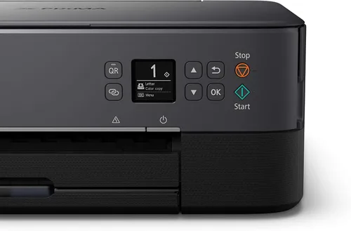 Vista 11 de Canon TS5320 Impresora inalámbrica todo en uno, escáner, copiadora con AirPrint, negro, lista para reposición de Amazon Dash