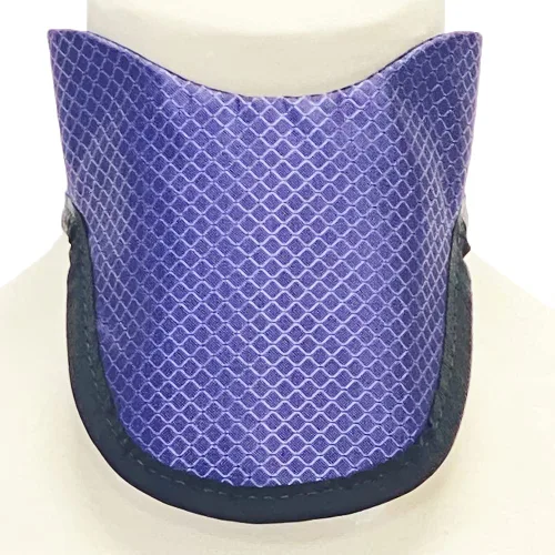 Escudo tiroideo sin plomo SS3B Soft 3/4 Buckle Back - Protección contra la radiación de rayos X - Vital™ Sin plomo 0.020 in - Cierre de hebilla -