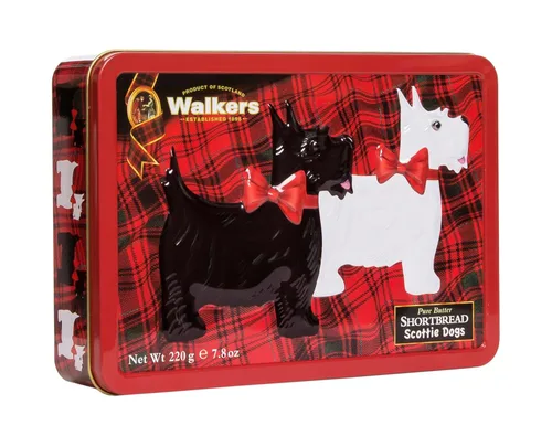 Vista 8 de Walkers Shortbread Mini galletas Scottie en forma de perro de mantequilla con forma de pan, bolsa de 4.4 onzas (paquete de 6)
