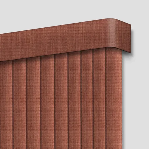 Vista 10 de Persianas verticales opacas para ventana, persianas de lino beige personalizadas para ventana, ahorro de energía, protección UV, reducción de ruido