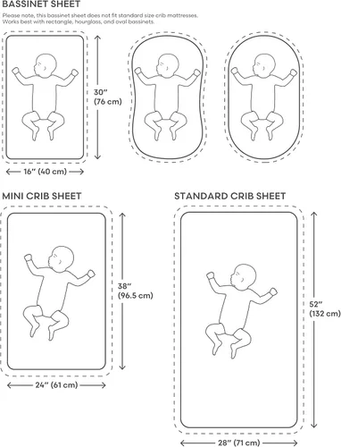 Vista 3 de mushie Sábana de muselina extra suave para cuna 30 x 16 pulgadas (amarillo otoño)