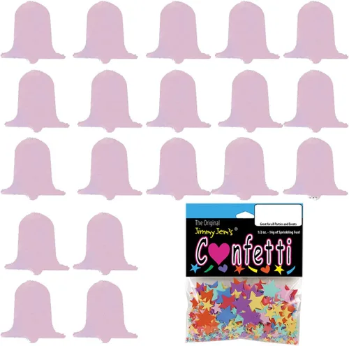 Vista 3 de Campana de confeti iridiscente - Paquete al por menor #8713 QS0