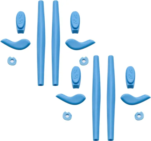 Imytpft 2 Blue CompatibleReplacement Silicone Leg Set For Oakleys Juliet Sunglasses Rubber Kit