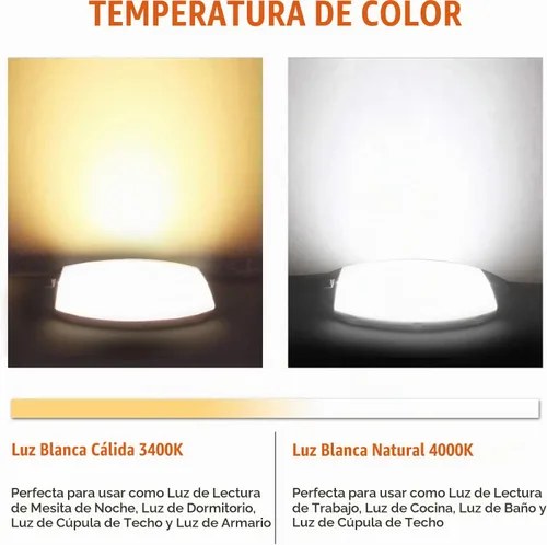 Vista 2 de Facon Luz interior LED brillante de 12 V con interruptor, longitud: 9-1/4 pulgadas, DDS01-608, lámpara de techo ovalada para montaje en superficie