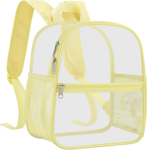 Vista 30 de Mochila transparente USPECLARE aprobada para estadio 12×6×12, Bolso transparente resistente al agua para eventos de estadio, conciertos, trabajo