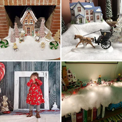 Vista 5 de AK TRADING CO. 36 Inch Wide Bonded Dacron Upholstery Grade Polyester Batting - Cushion Support, Quilting Supplies, Furniture Upholstery, Craft