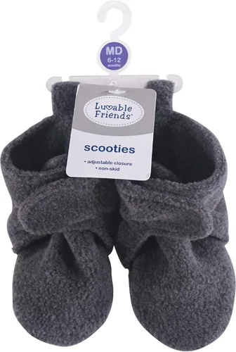 Vista 2 de Luvable Friends Botines de forro polar unisex para bebé