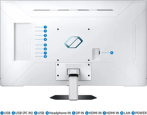 Vista 10 de SAMSUNG 43" Odyssey Neo G7 Series - Monitor inteligente para juegos 4K UHD, 144Hz, 1ms, VESA Display HDR600, Quantum Matrix Technology, AMD FreeSync