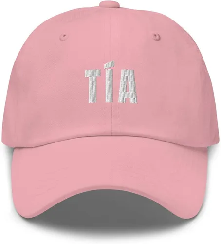 Tia Hat Aunt in Spanish Spain México Puerto Rico - Gorra bordada para papá, gorra de béisbol con correa ajustable