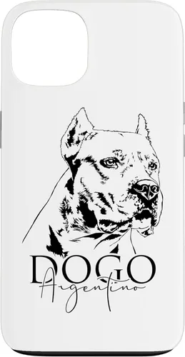 Vista 7 de Dogo Argentino Dog Portrait Dog Portrait Dogs Case for iPhone 17