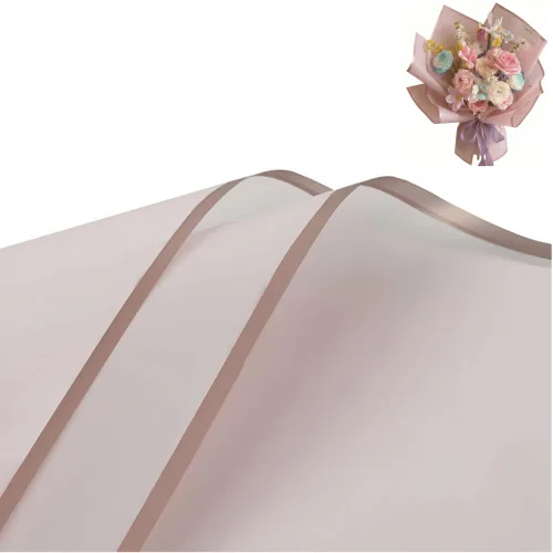 Vista 12 de BBJ WRAPS Papel de regalo de ramo de flores, papel de flores impermeable, papel coreano negro para ramos de flores de embalaje de regalos florales