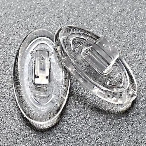 Vista 3 de Almohadillas de nariz de repuesto para gafas y gafas de sol Oakley, 5 pares de protectores de nariz de silicona transparente