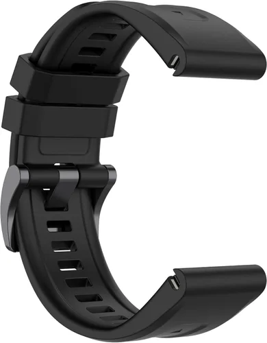 Vista 4 de Compatible con Garmin Fenix 7s/Fenix 6S/Fenix 5S, correas de repuesto de silicona de liberación rápida para Garmin Instinct 2S/7S Sapphire Solar