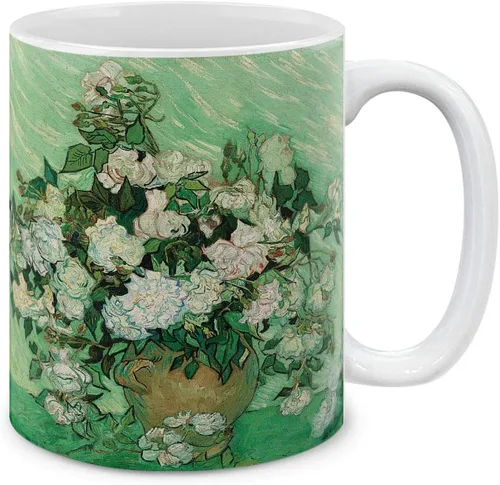 Vista 10 de MUGBREW Classic Art - Taza de café de cerámica de almendra Vincent Van Gogh, 11 onzas