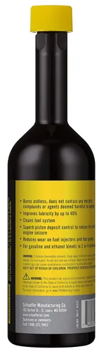 Vista 2 de Schaeffer Manufacturing Co. 0131C-021S SoyUltra Aditivo de gasolina, botella de 12 onzas
