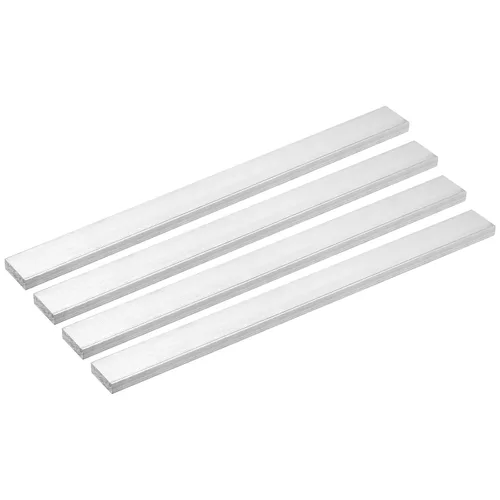 Vista 20 de uxcell Barra plana cuadrada de aluminio, 1-1/2" de espesor 1-1/2" de ancho 12" de longitud Barra cuadrada de aluminio 6061, placa plana de aluminio