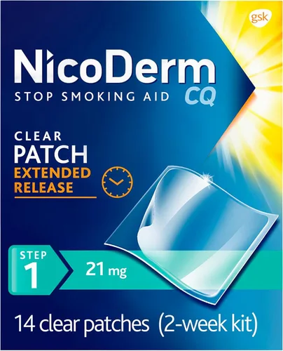 Parche transparente para la fase 1 de Nicoderm CQ. 0.0007 oz., 142020, 1, 1