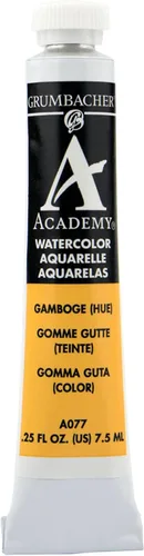 Vista 13 de Grumbacher Academy - Pintura de acuarela, 0.25 onzas, naranja lizarina (A005)