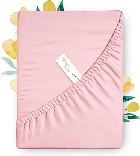 Vista 26 de Carressa Linen Sábana bajera ajustable 100% algodón tamaño individual solamente – Sábana bajera individual de algodón de 800 hilos, lujosamente