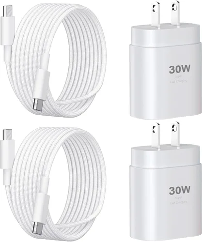 Vista 16 de Cargador de teléfono 17 16 15 de carga rápida, bloque de carga USB C de 30W para iPhone 17/17 Air/17 Pro/17 Pro Max/16/16 Plus/16 Pro/16 Pro Azul