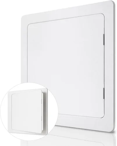 Vista 9 de Morvat Panel de acceso de 14 x 14 pulgadas para paneles de yeso y techo con puerta, plástico ABS duradero de alta resistencia y caja de acceso