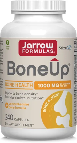 Vista 11 de Fórmula Jarrow Bone Up, promueve la densidad del hueso, 120 cápsulas