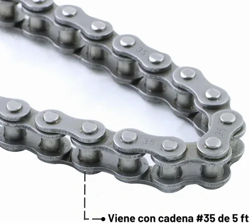 Vista 7 de KIKITE Embrague Go Kart 3/4" Orificio 10 Dientes Para Cadena 40/41/420, Embrague Centrífugo Para Cadena Mini Bicicleta 10T Compatible con Predator