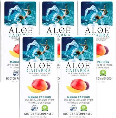 Vista 23 de Lubricante orgánico Aloe Cadabra, natural, 2.5 onzas., 2