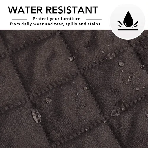 Vista 363 de Easy-Going - Funda reversible para sofá reclinable, resistente al agua, protector de muebles con correas elásticas, para mascotas y niños