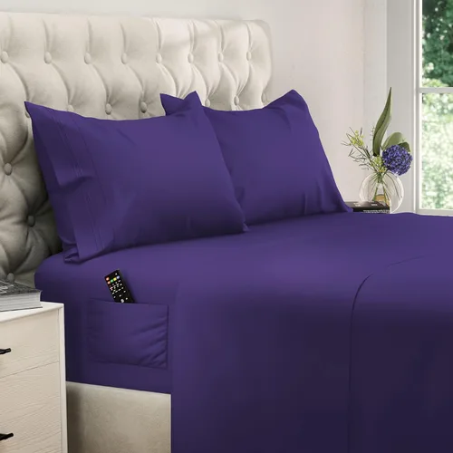 Vista 17 de DREAMCARE - Juego de sábanas de tamaño individual XL, 3 piezas, refrescantes, extralargas, suaves y duraderas de 100% poliéster de microfibra