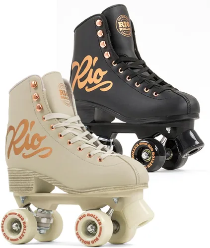 Vista 4 de Rio Roller Rose Roller Skates - Patines unisex para interiores y exteriores