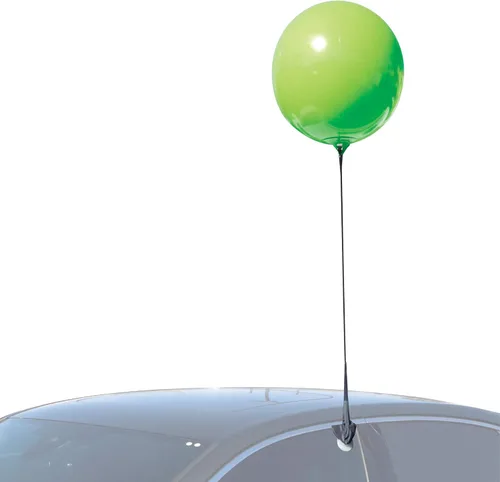 BalloonBobber - Kit de ventana ajustable de globo cosido reutilizable resistente a la intemperie - Globos de plástico para exteriores sin helio