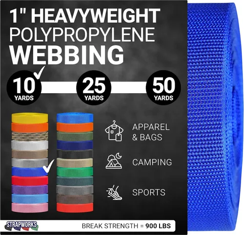 Vista 56 de Strapworks - Correa de polipropileno resistente para el aire libre, reparación DIY