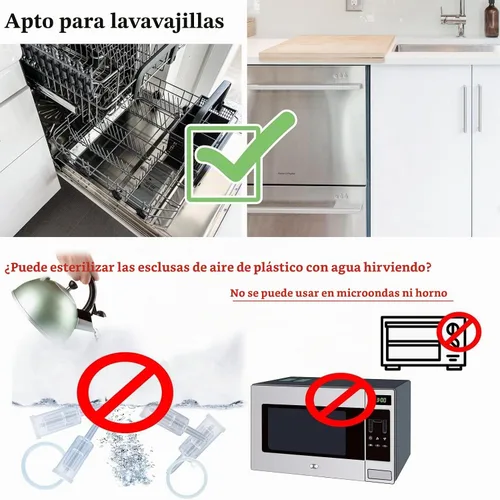 Vista 5 de laffeya Tapas de fermentación de acero inoxidable y esclusas para tarro