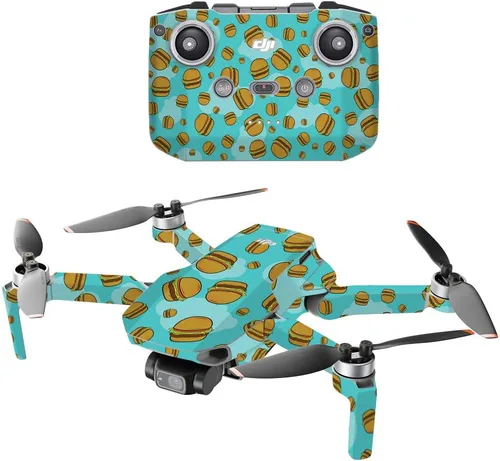 Vista 13 de MightySkins - Compatible con DJI Mini 2 Dron portátil – Plátanos Funda protectora de vinilo duradera y única Fácil de aplicar, quitar y cambiar