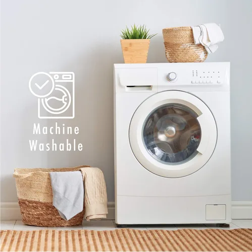 Vista 6 de Fresh Ideas falda de cama de 18 pulgadas con volantes calados color hueso, Algodón Poliéster, Blanco, Completo