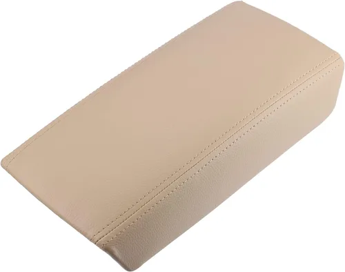 X AUTOHAUX Funda Protectora de Reposabrazos para Consola Central de Coche, Caja de Asiento para Honda Accord 7ª 2003-2007, Reposabrazos de Falso