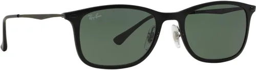 Vista 6 de Ray-Ban Rb4225 - Gafas de sol cuadradas, color negro mateverde, 2.047 in, Negro mate verde