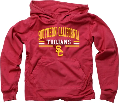 Vista 5 de Wes and Willy - Camiseta juvenil para niños de equipo universitario, de manga larga con capucha