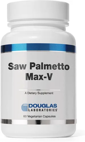 Douglas Laboratories Saw Palmetto Max-V | Palmetto de sierra estandarizada para soporte de próstata | 60 cápsulas